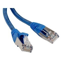 Hyperline PC-LPM-STP-RJ45-RJ45-C6-2M-LSZH-BL Патч-корд F/UTP, экранированный, Cat.6, LSZH, 2 м, синий
