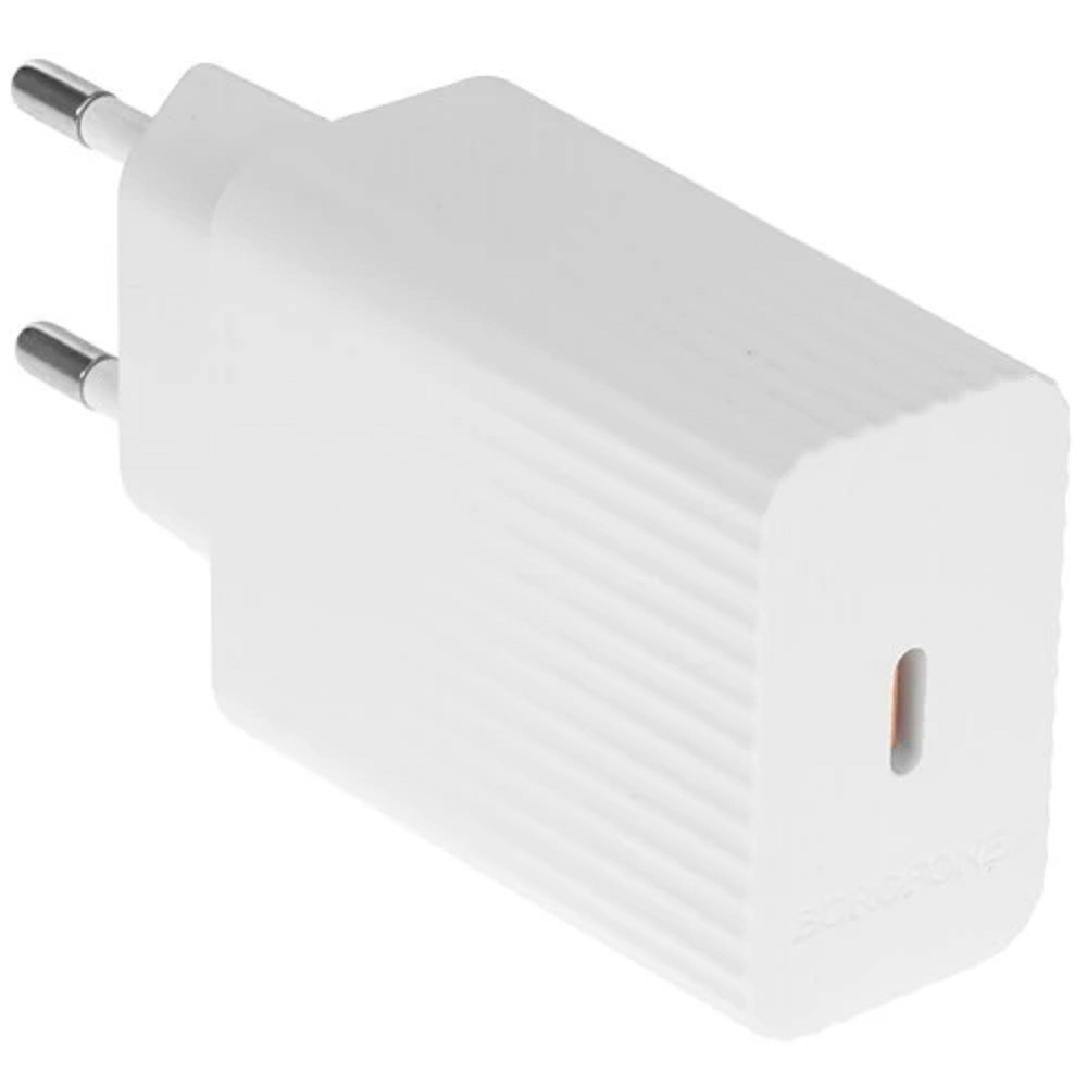 Сетевое зарядное устройство BOROFONE BAS73A/Сетевое ЗУ/PD/1 разъём Type-C/Выход: 20W/черный