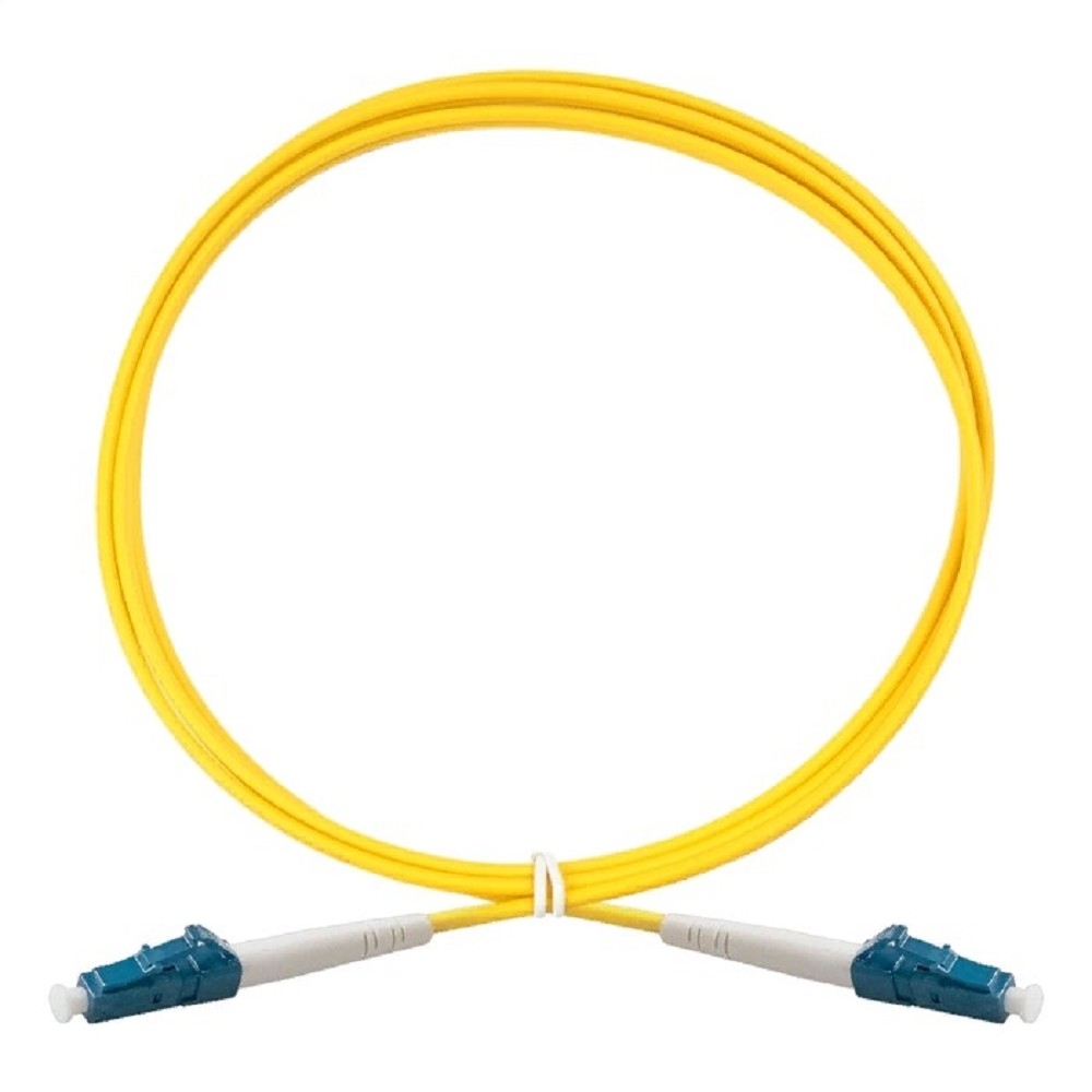 Exegate EX295123RUS Патч-корд волоконно-оптический FC-S-9-LC-LC-1M-LSZH (Шнур ВО SM 9/125 (OS2/G.652.D), LC/UPC-LC/UPC, Simplex, LSZH, 1м)