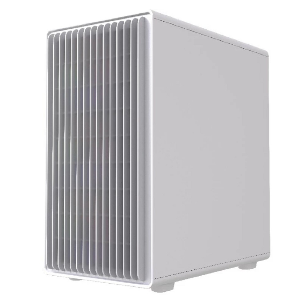 Корпус Powercase Mistral Micro C4W ARGB, Tempered Glass, 4x 120mm ARGB PWM Fan, белый, mATX  (CMMCW-A4)