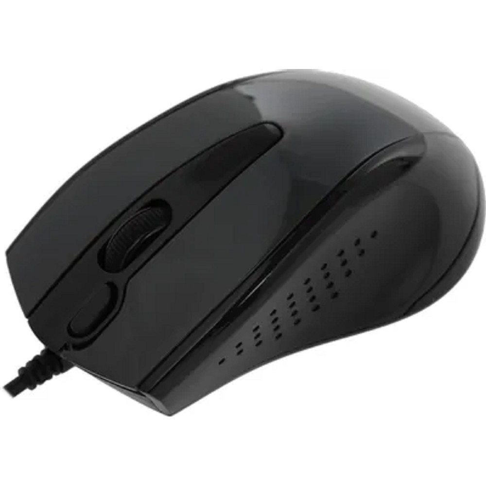 A-4Tech Мышь V-Track Padless N-500FS black optical (1000dpi) silent USB [1146039]