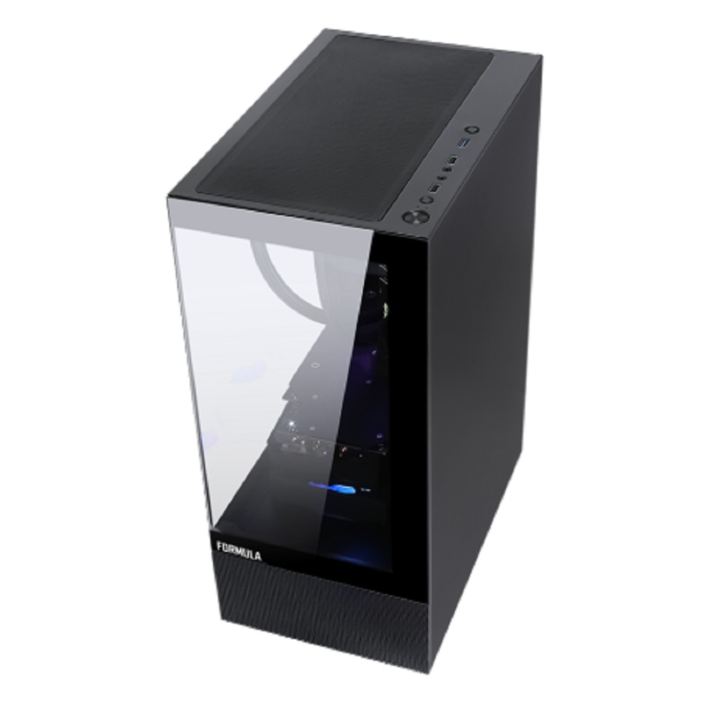 Корпус ATX Formula Crystal Z1 PLUS белый без БП ATX 2xUSB2.0 1xUSB3.0 1xUSB3.1 audio bott PSU