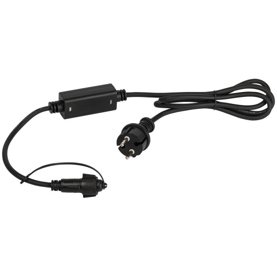 ЭРА Б0051881 Шнур питания ERAPS-K800 для гирлянд IP65 800 Вт 6А каучук черный IP65