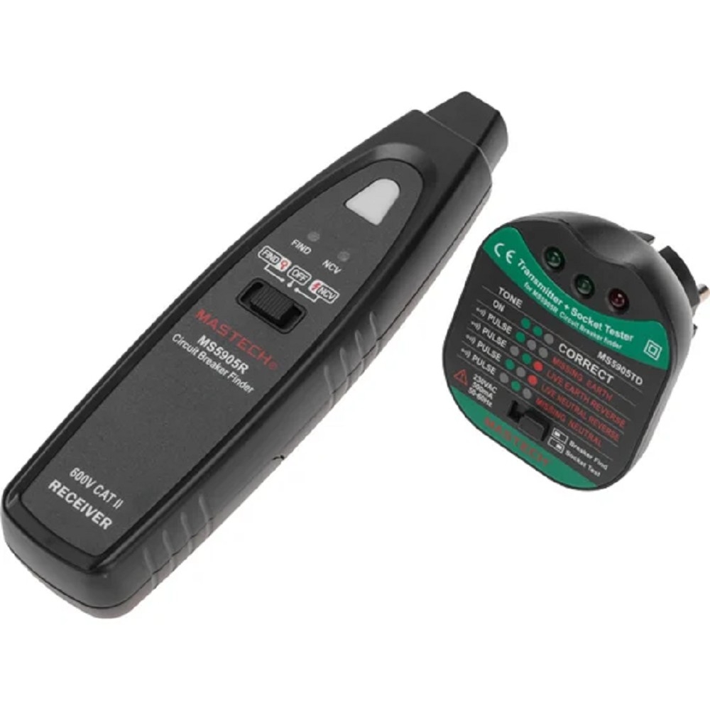 Mastech (13-1265) Тестер розеток, детектор автоматов MS5905RTD