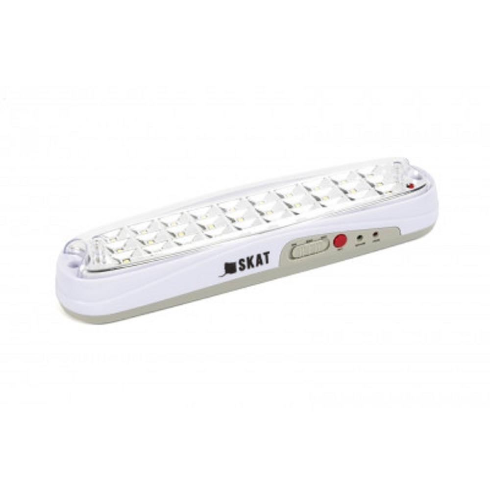 БАСТИОН Skat LT-301300-LED-Li-Ion светильник аварийного освещения,30 светодиодов,1200мАч пластик (2451)