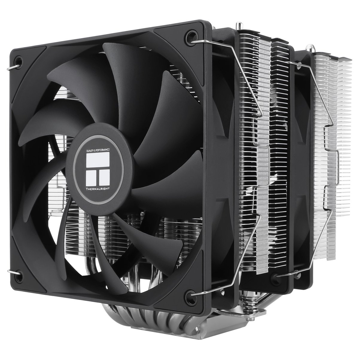 Thermalright Кулер Phantom Spirit 120 SE  LGA115X/1200/1700/AM4/AM5 (Dual Tower, 2x120mm PWM Fan, медное основание, 7 тепл. трубок 6мм) / TRPS120SE