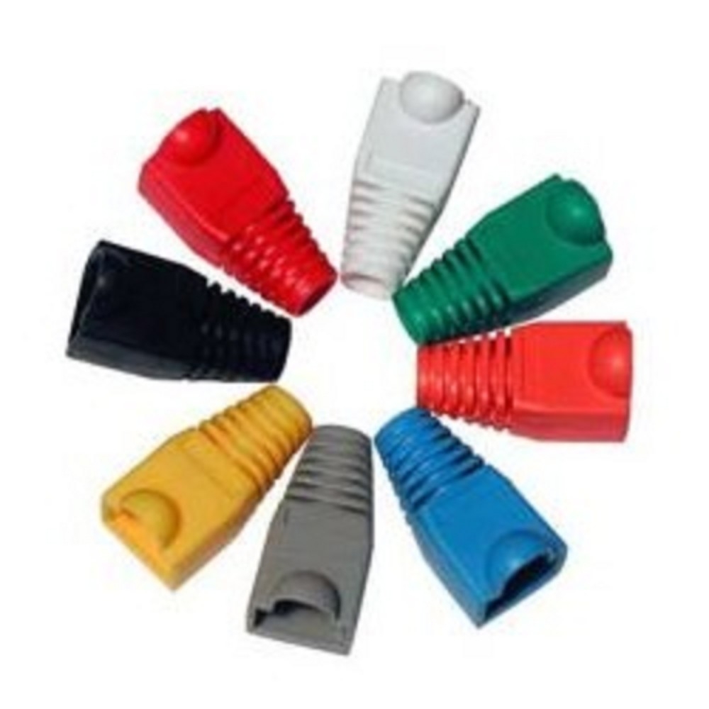Gembird Колпачок под RJ45 красный (изолирующий)