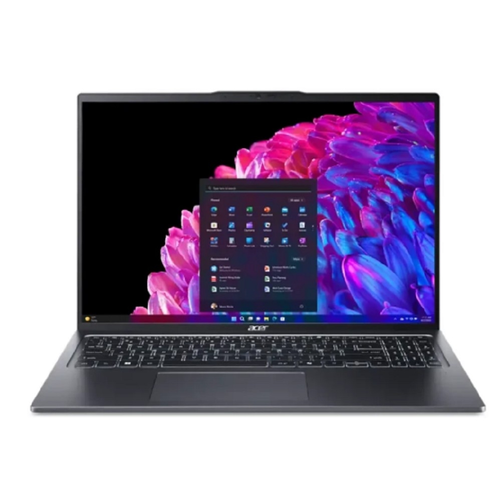 Ноутбук Acer Swift Go 16 SFG16-72-50UC Core Ultra 5 125H 16Gb SSD1Tb Intel Arc 16" IPS WQXGA (2560x1600) Windows 11 Home metall WiFi BT Cam (NX.KUBCD.002)