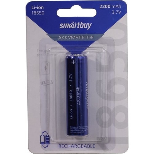 Smartbuy LI18650-2200 mAh (10/100) (SBBR-18650-1B2200)