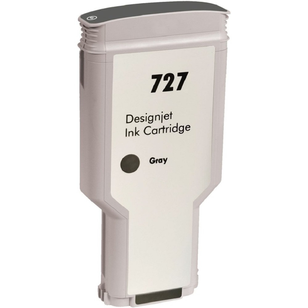 -/ Струйный картридж NV Print 727 (NV-F9J80A) Gray для HP DesignJet T920/T930/T1500/T1530/T2500/T2530 (300 мл) совместимый