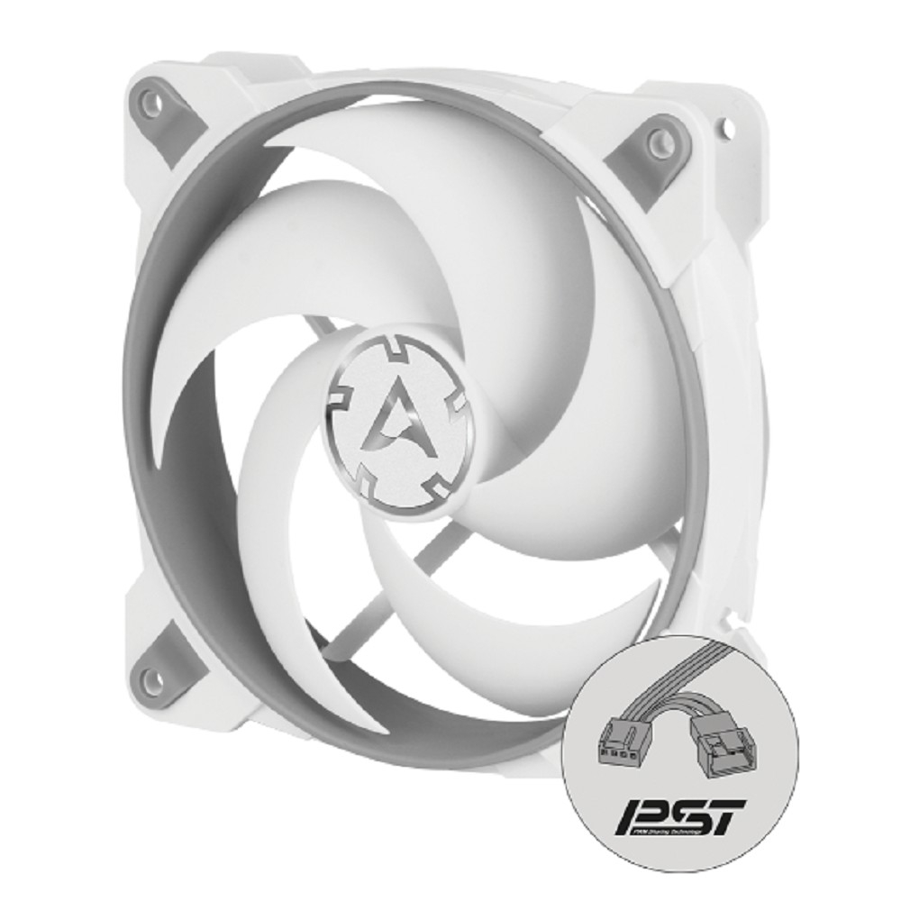 Вентилятор для корпуса ARCTIC BioniX P120 PWM 200 - 2100 RPM - retail серый/белый
