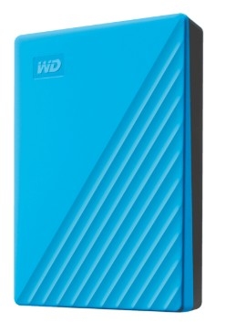 Внешний жесткий диск 4TB Western Digital WDBPKJ0040BBL-WESN,My Passport 2.5", USB 3.0, Синий