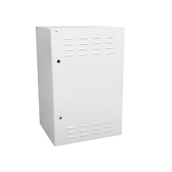 Настенный шкаф всепогодный ЦМО - ШТВ-Н T2-IP65, 12U, высота-600мм, глубина-530 мм, ширина-600 мм, вентилируемая дверь, max-150кг, IP65, Т2 (комплект без вентилятора и фильтра), цвет серый, ШТВ-Н-12.6.5-4ААА-Т2