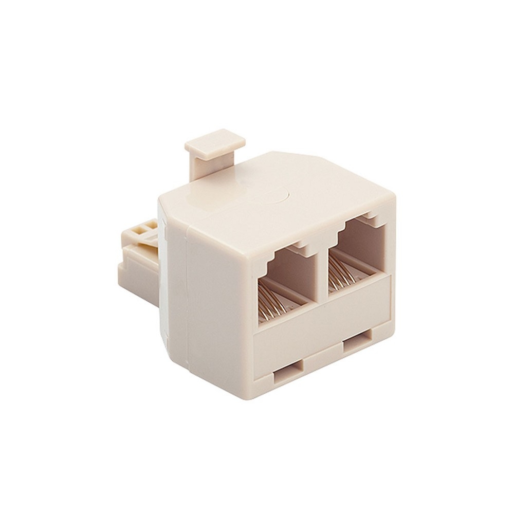 Rexant (03-0031) Телефонный двойник RJ-11 (штекер - 2 гнезда) 6P-4C (50 шт)