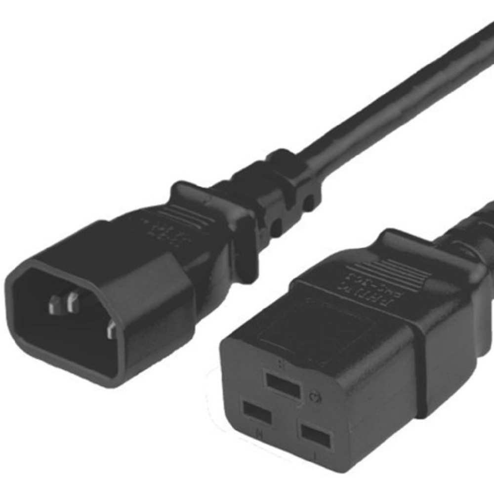Кабель питания Filum FL-PC16-C14-C19-1.8M С14- C19, 3х1 мм?, 220В, 10A, чёрный, 1.8 м. (1010479)