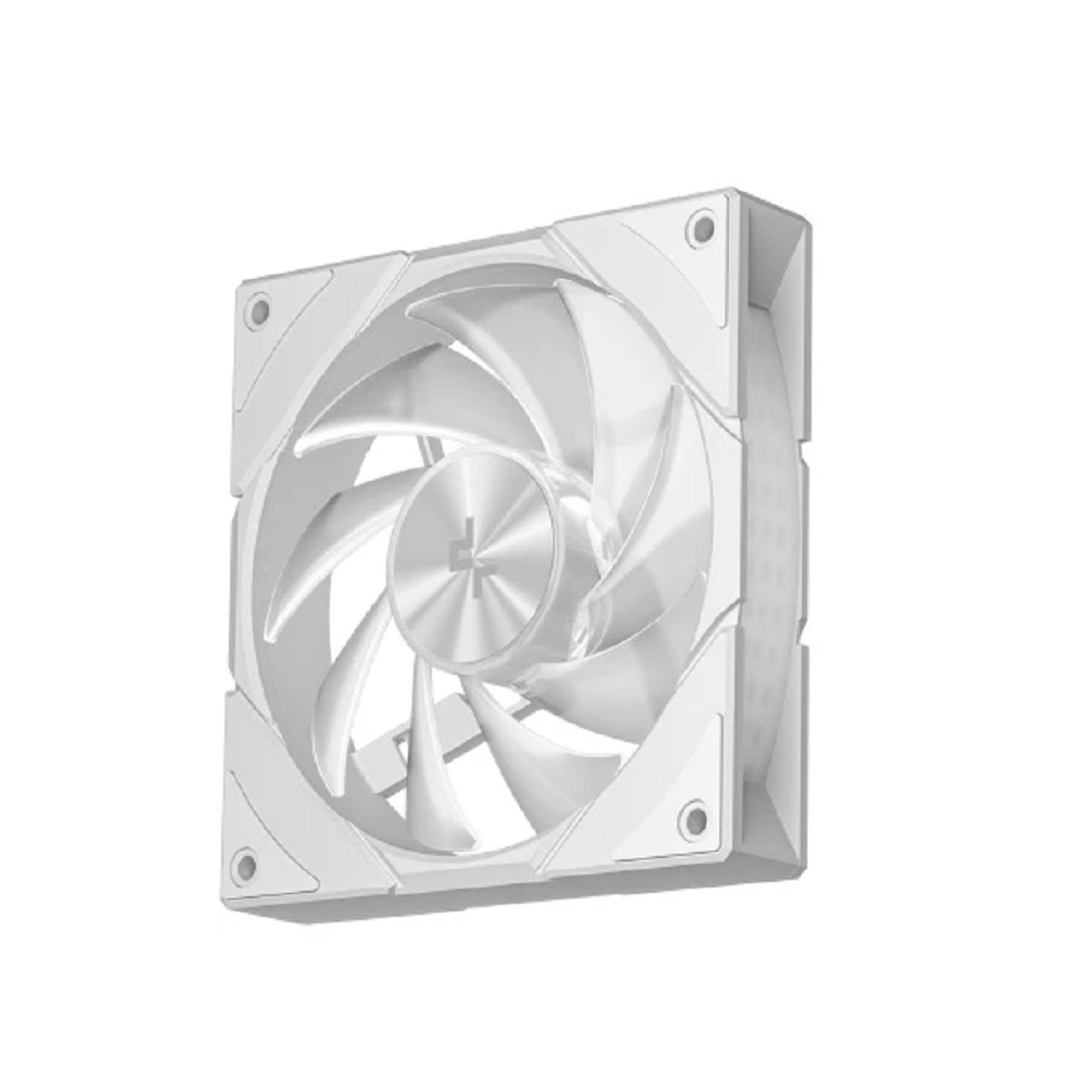 Вентилятор DEEPCOOL CG580 FAN WH 120x120x25мм ( PWM, ARGB, белый, 400-1300об/мин) Bulk