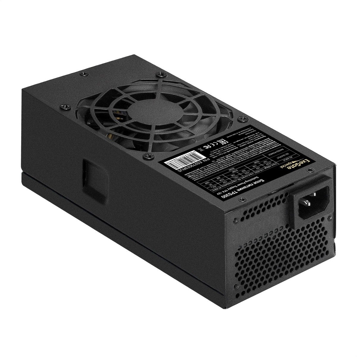 Exegate ES279023RUS Блок питания 300W Exegate Special TPS300, TFX, black, 8cm fan, 24p+4p, 2*SATA, 1*IDE, FDD OEM