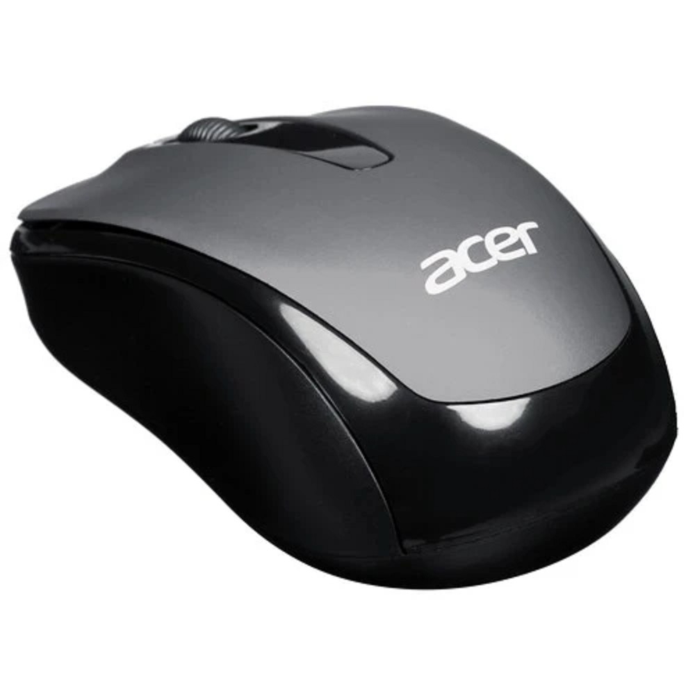 Acer OMR134 [ZL.MCEEE.01H] серый оптическая (1000dpi) беспроводная USB для ноутбука (2but)