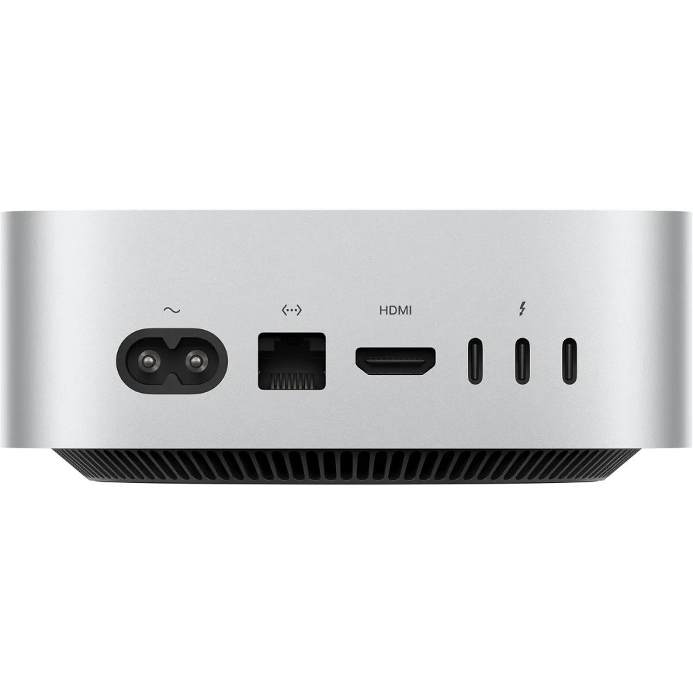 Apple Mac Mini 2024 [MU9E3HN/A] Silver {M4 10C CPU 10C GPU/16Gb/512Gb SSD/рекоменд.переходник 1979059}