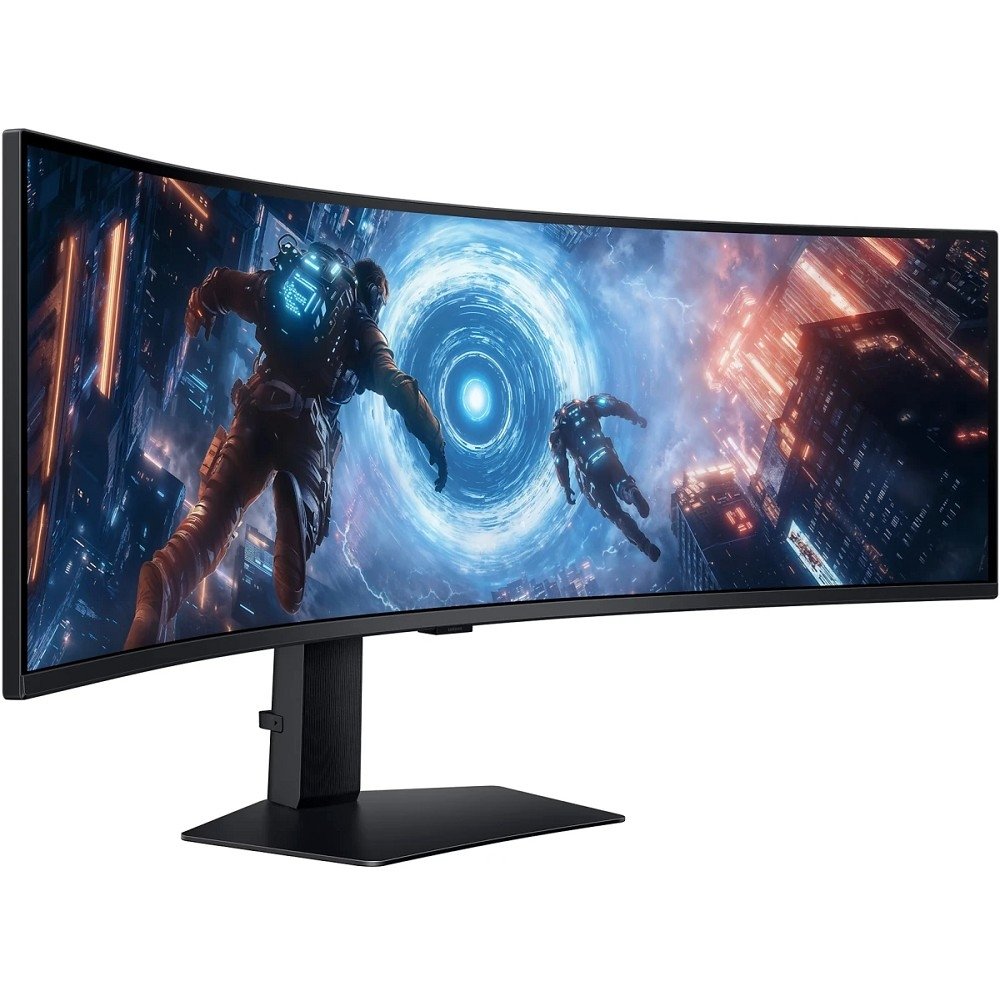 LCD Samsung 49" S49FG916EI {VA 5120x1440 1000R 32:9 144Hz 1ms 350cd HDMI DisplayPort USB HAS}