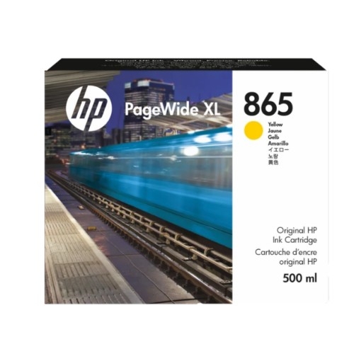 3ED84A - Cartridge HP Europe/PageWide XL/Desk jet/№865/yellow/500 ml