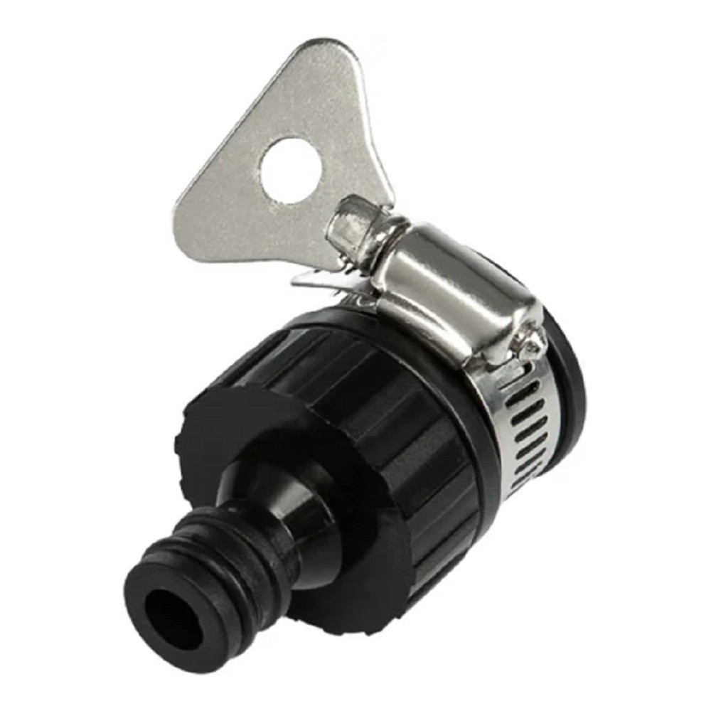 Rexant (62-0240) Адаптер пластмассовый, 1/2", с внешним хомутом Четыре Сезона
