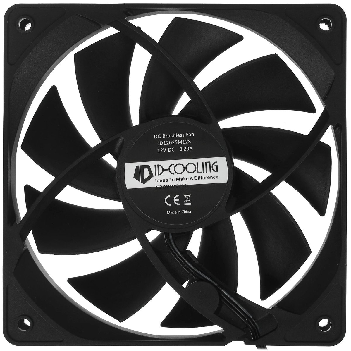 Case Fan ID-Cooling FL-12025K 120x120x25mm   BOX
