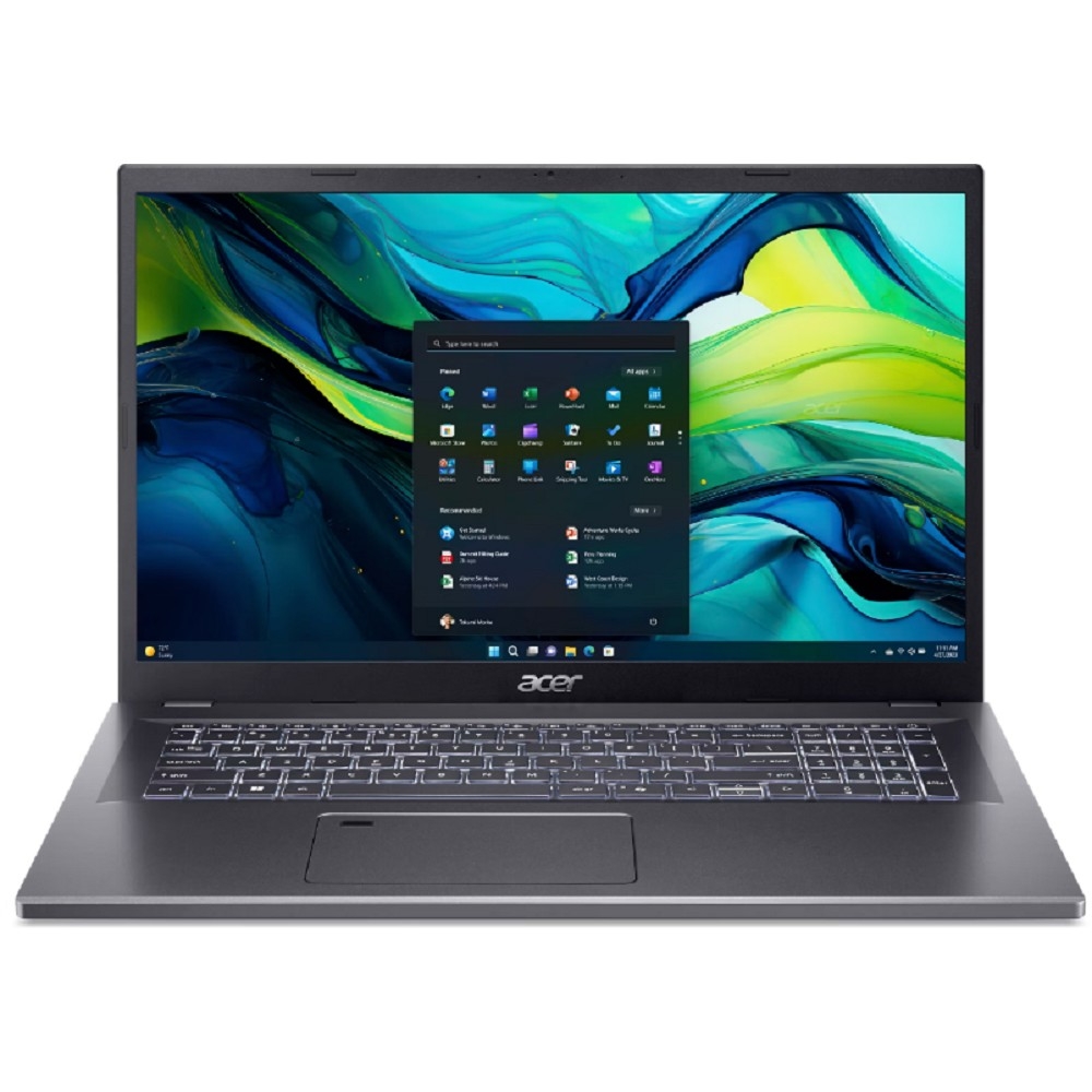 Ноутбук Acer Aspire 17 A17-51M-54AL NX.JERER.001 Silver 17.3" FHD Intel Core i5-1334U/16Gb/512Gb SSD/NoOS