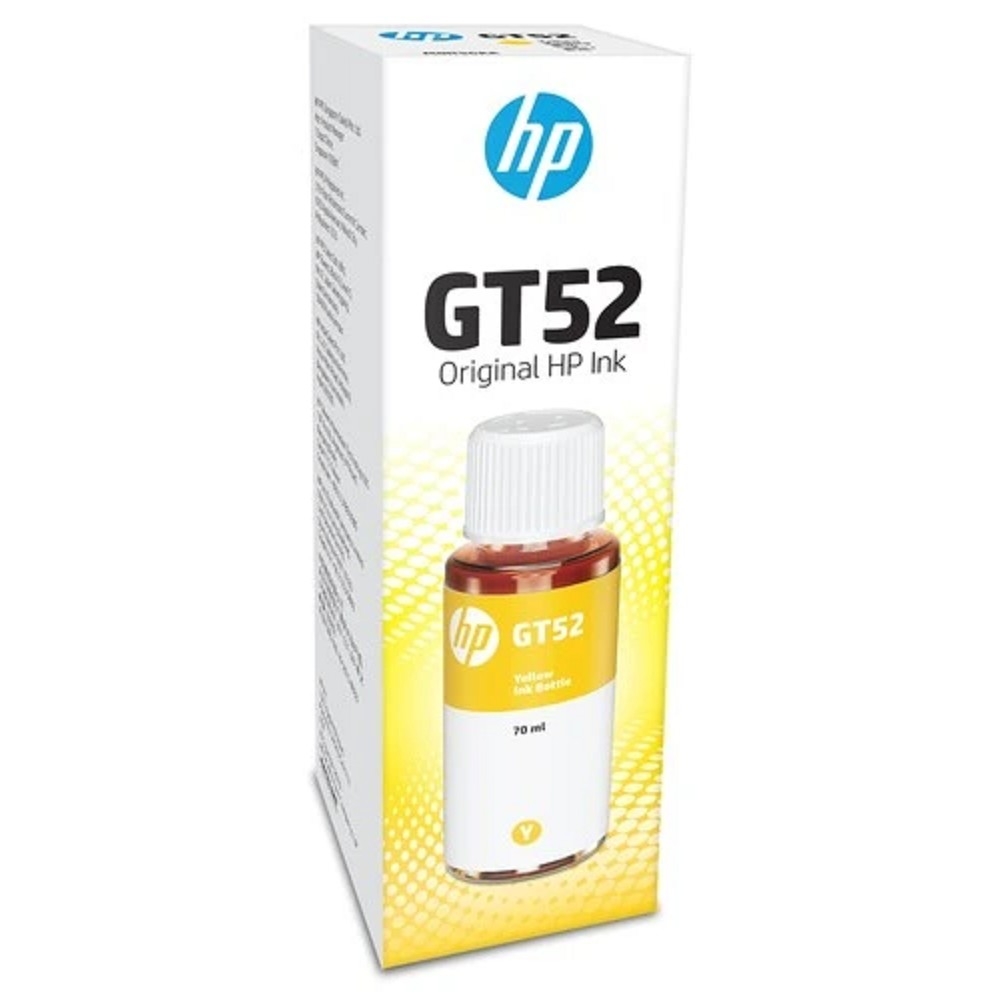 HP M0H56AE Чернила  GT52 Желтый {(GT5810/5820 8000 стр) (70 мл)}