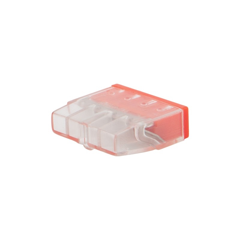 Rexant 07-3213-20 Экспресс-клемма СМК 2273-204, 4-проводная 0.5-2.5 мм?, прозрачная, блистер (20 шт./уп.)