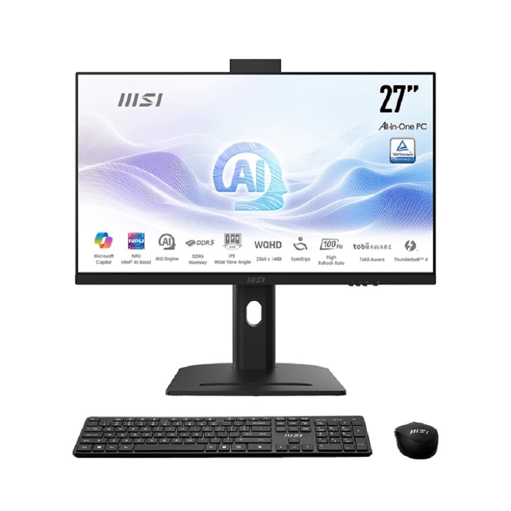 MSI Modern AM273QP AI 1UM White 27" {WQHD Ultra 5 125H / SO-DIMM DDR5 16GB (8GB*2) / 512G M.2 PCIe SSD / noOS }