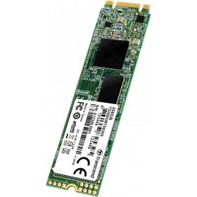 Твердотельный диск 256GB Transcend MTS830, M.2 2280, SATA, 3D TLC, with DRAM [R/W - 530/400 MB/s]