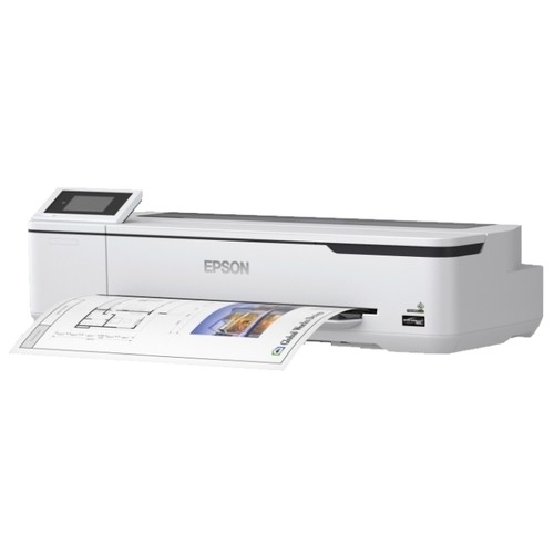 Плоттер струйный Epson SureColor SC-T3100N (C11CF11301A0) без стенда, A1, 24", печ. A1 за 34 сек., 2400 x 1200 DPI, Ethernet, USB, Wi-Fi