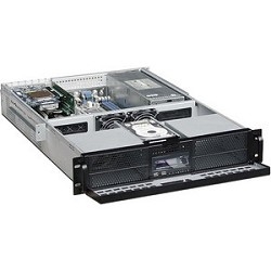 Procase GE201L-B-0 черный {2U, глубина 650мм,контроллер вентиляторов и температуры, MB 12"x13", без Б/П }