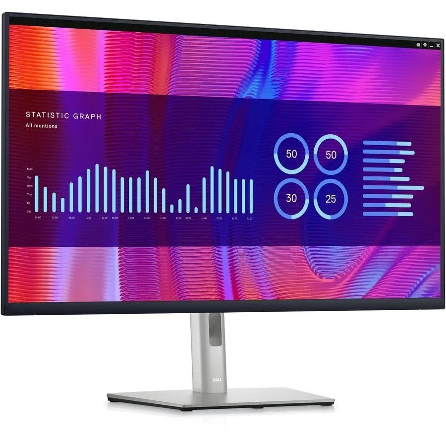 LCD Dell 31.5" P3223DE {IPS 2560x1440 5ms 350cd HDMI DisplatPort USB RJ-45}