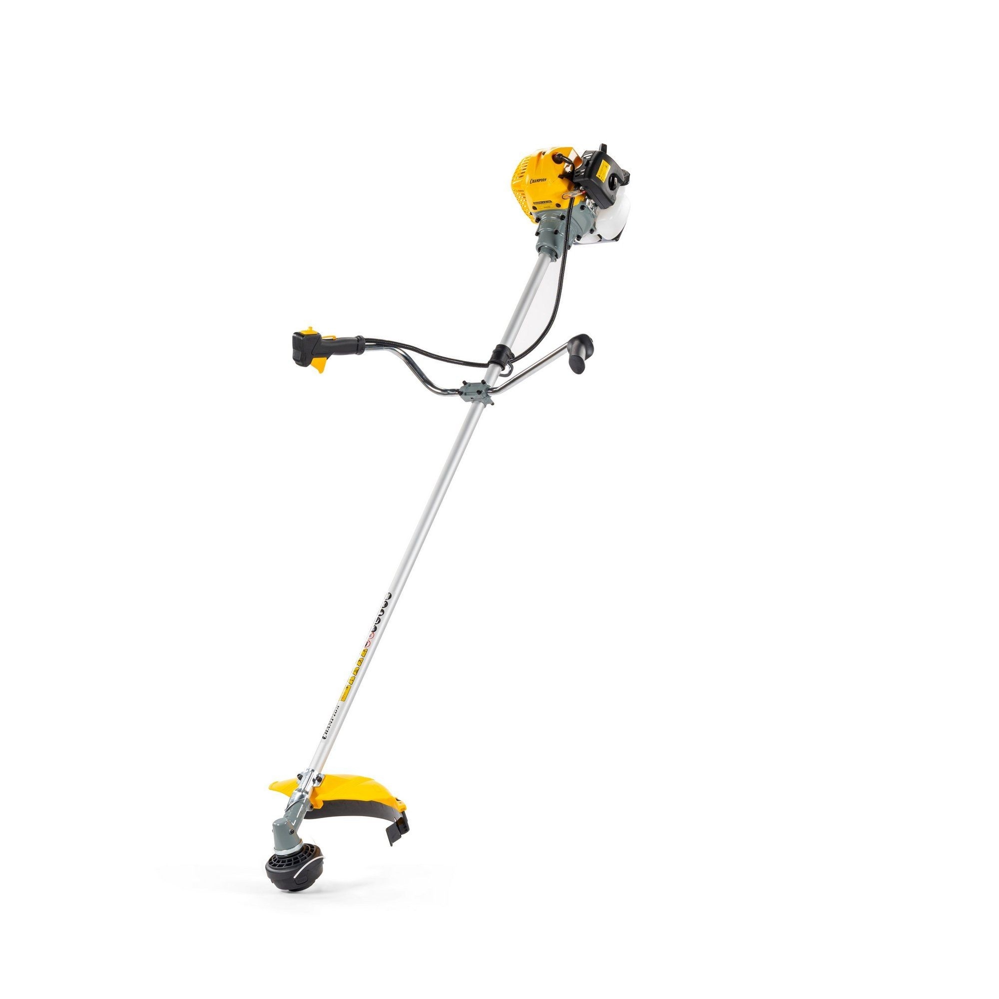 CHAMPION Триммер T444S-2 { неразъемн.прям. 1,6кВт 41,5см? 7,0кг ,4 U-ручка }