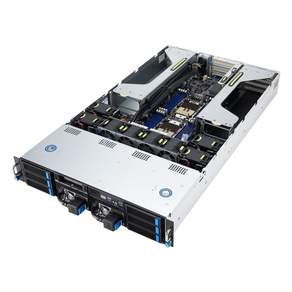 Серверная платформа/ ASUS ESC4000-E11-SKU1/1G/2.6KW(1+1)/4NVMe