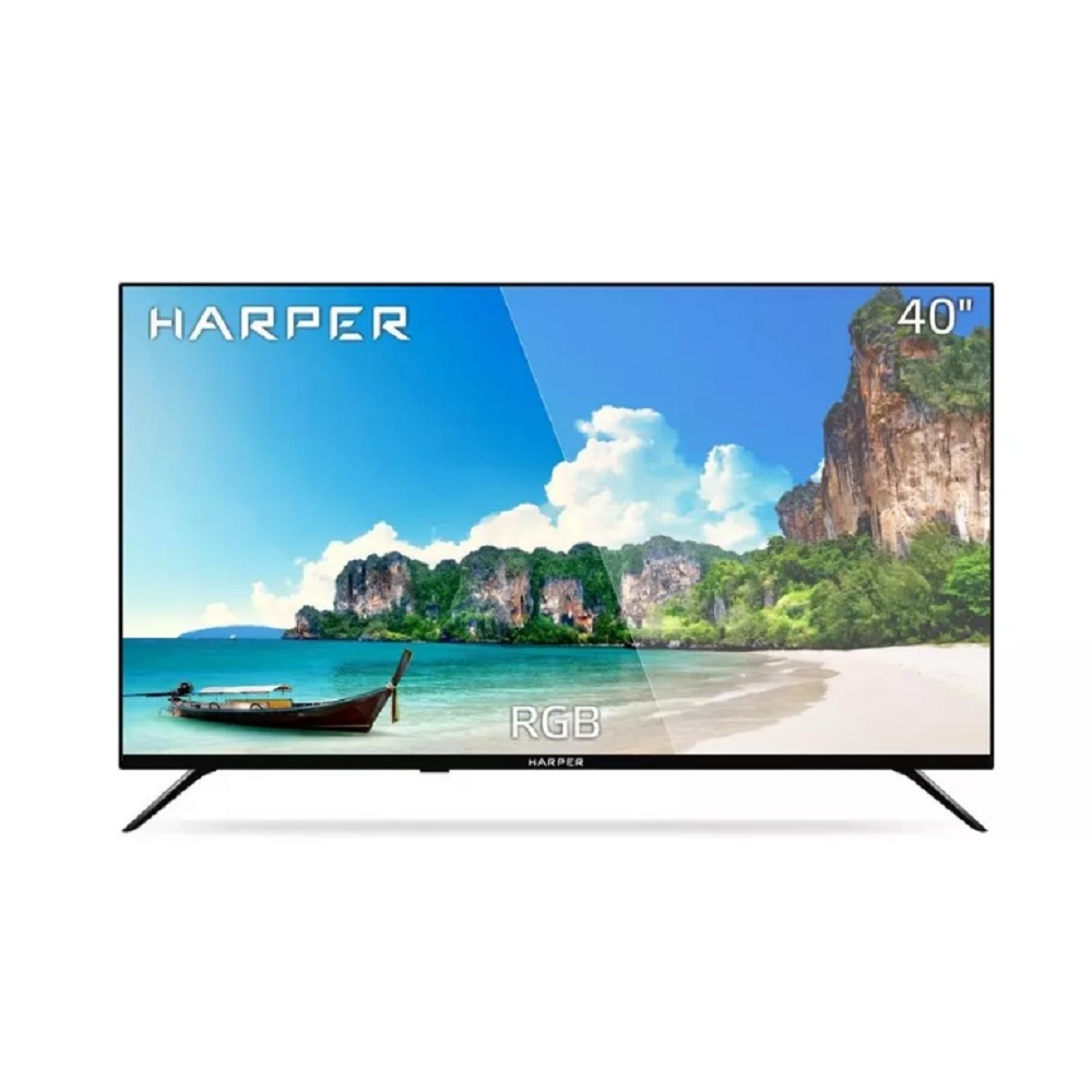 Телевизор Harper 40" 40F685TS черный LED FHD 60Hz Smart