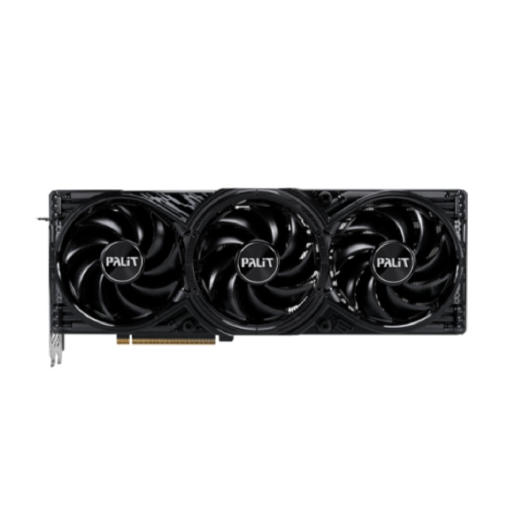 Видеокарта Palit PCI-E nVidia GeForce<RTX5080 16GB   GAMINGPRO > GDDR7 256b, HDMI DPx3  (NE75080019T2-GB2031A)