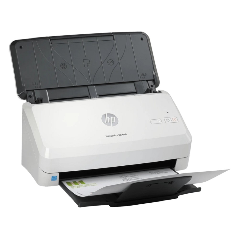 Сканер HP ScanJet Pro 3000 s4 (CIS, A4, 600 dpi, USB 3.0, ADF 50 sheets, Duplex, 40 ppm/80 ipm, (replace L2753A))
