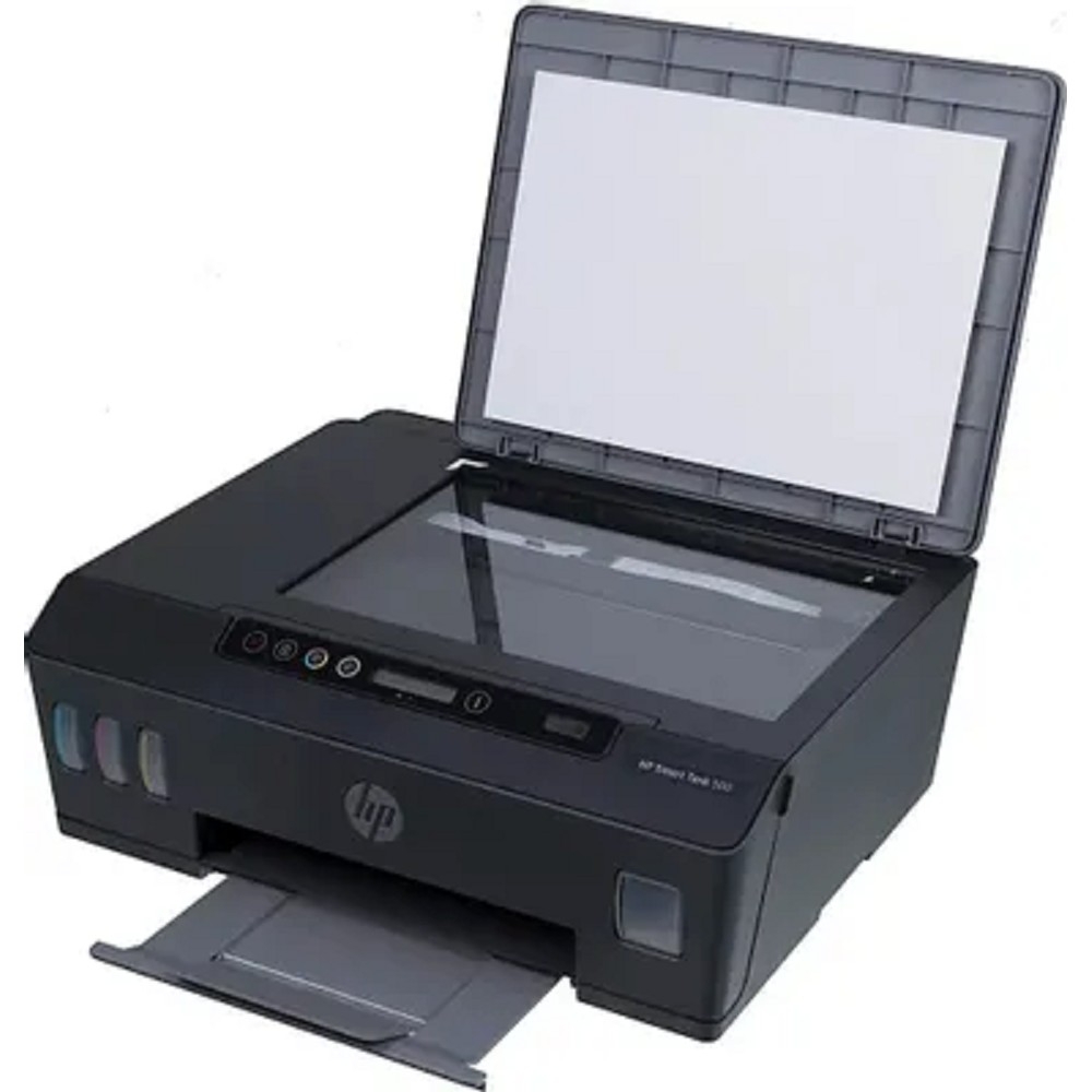 HP Smart Tank 500 AiO (4SR29A) { МФУ, А4, 1200х1200 ч/б, 4800x1200 цвет., 22 стр/мин (ч/б А4), 16 стр/мин (цветн. А4), 256 МБ, USB}