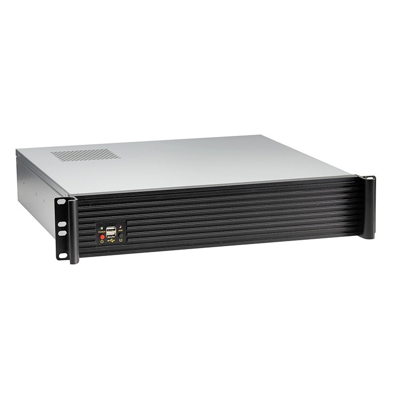 Exegate EX281970RUS Серверный корпус ExeGate Pro 2U420-06 <RM 19", высота 2U, глубина 420, БП 2U-800ADS, USB>