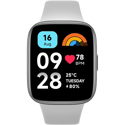 Xiaomi Смарт-часы Xiaomi Redmi Watch 3 Active, серые (BHR7272GL)