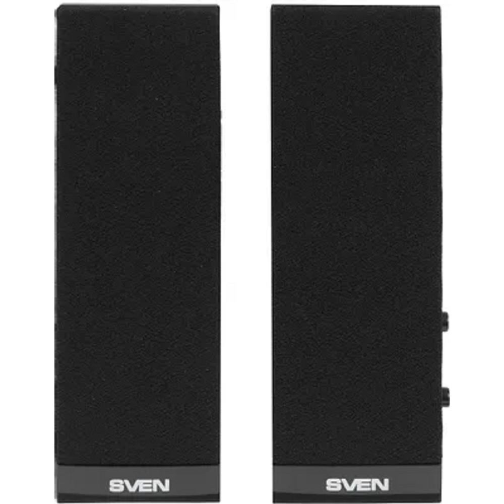 Повреждение упаковки SVEN 230, черный  {2.0, 2 х 2 W RMS}