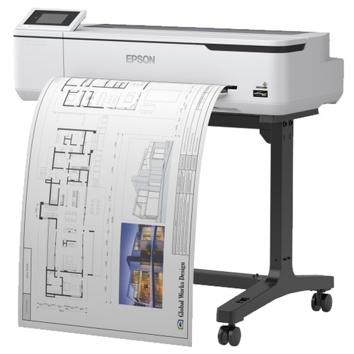 Плоттер струйный Epson SureColor SC-T3100 (C11CF11302A0), A1, цветной, 24" (610 мм), печ. A1 за 34 сек., 2400x1200 dpi, Wi-Fi, Ethernet, USB