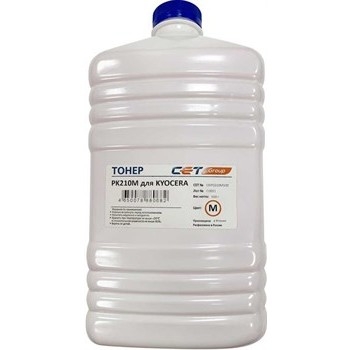 Тонер CET PK210 для KYOCERA ECOSYS P6230cdn/6235cdn/7040cdn (Japan) Magenta, 500г/бут, (унив.), OSP0210M500