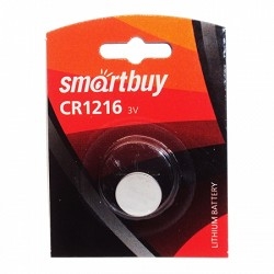 Smartbuy CR1216/1B (12/720) (SBBL-1216-1B) (1 шт. в уп-ке)