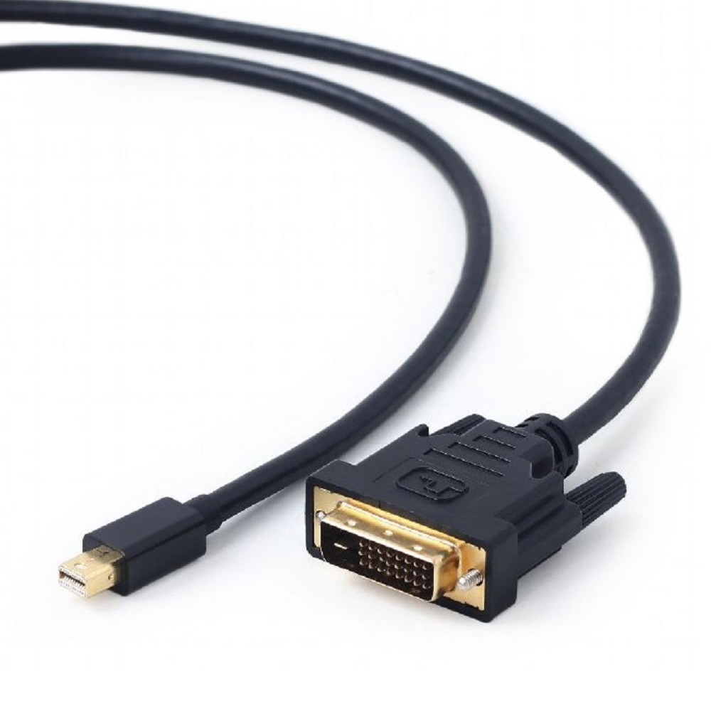 Gembird Кабель miniDisplayPort - DVI GEMBIRD (CC-mDPM-DVIM-6), вилка-вилка, длина - 1.8 метра