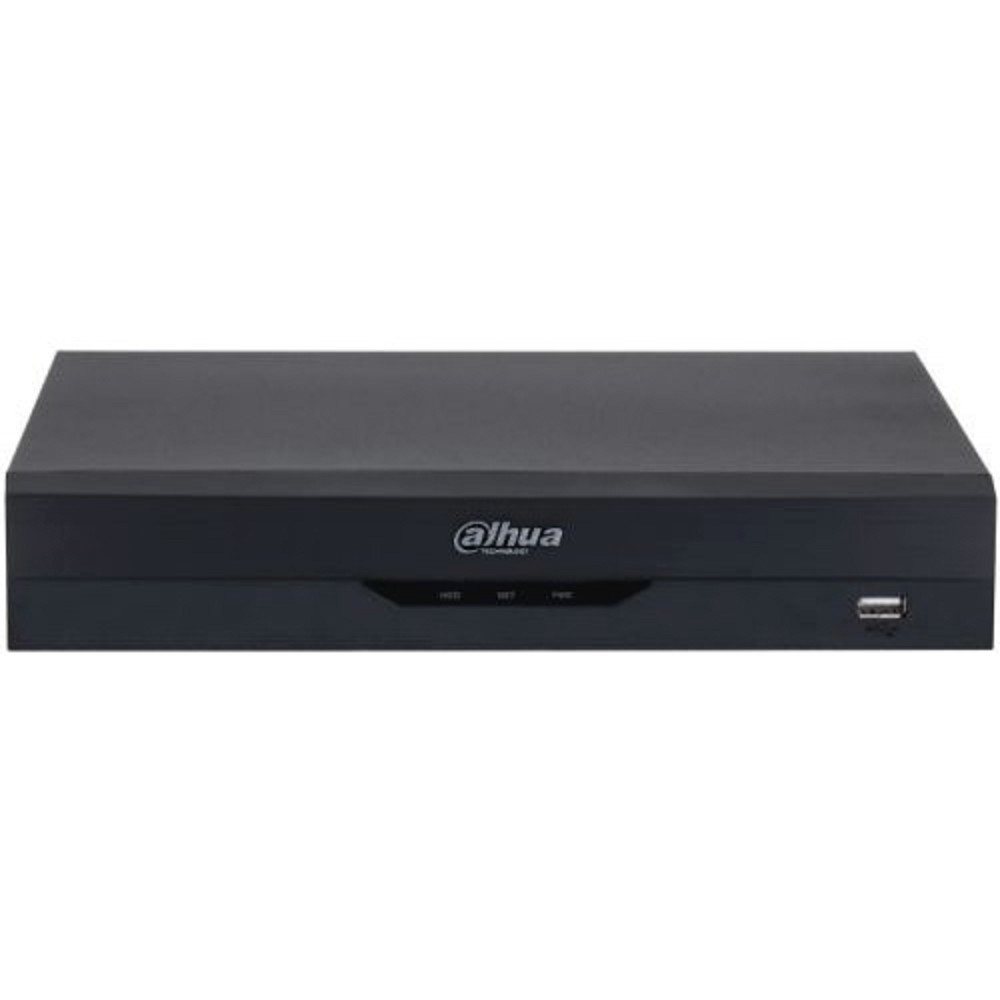 DAHUA DH-XVR5216AN-I3 16-канальный HDCVI-видеорегистратор с FR, видеоаналитика, до 24 IP каналов до 6Мп, 2 SATA III до 16Тбайт