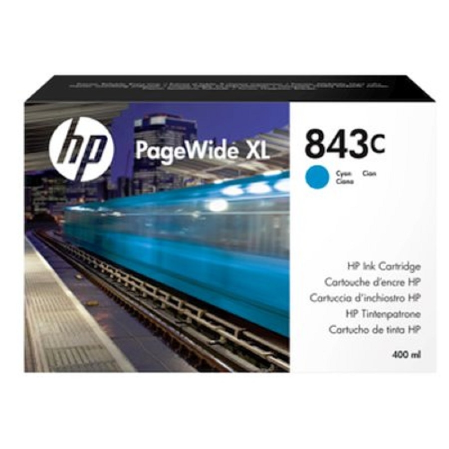 Картридж HP 843C с голубыми чернилами 400 мл PageWideXL/PageWide 5000/4x000/8000
